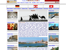 Tablet Screenshot of gujarat-tourism.net